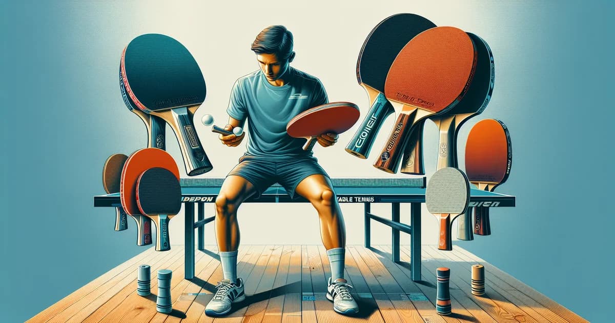 Raquette de Ping-Pong pour Débutant : Comment Bien Démarrer