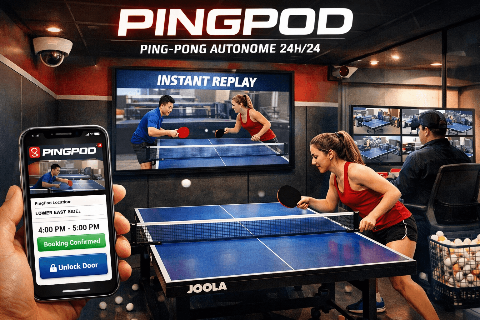 PingPod : le business model qui révolutionne le tennis de table