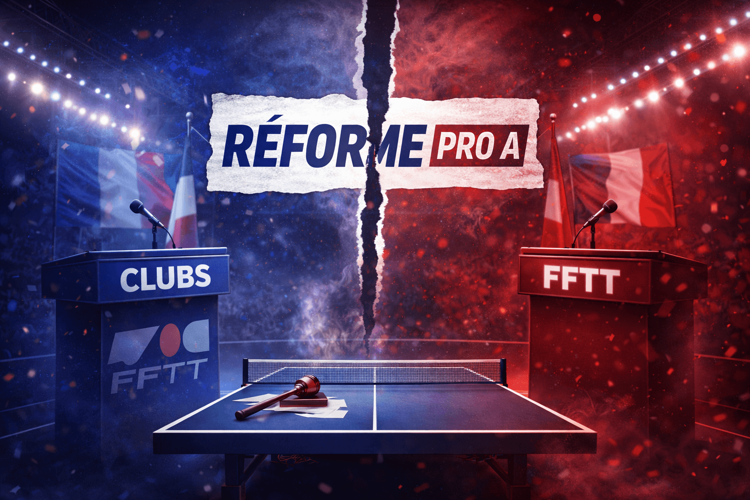 Réforme de la Pro A de Tennis de Table : Huit Clubs S'opposent à la FFTT