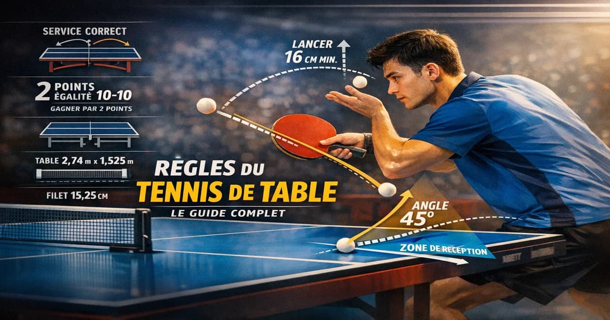 Règles du Tennis de Table : Le Guide Complet