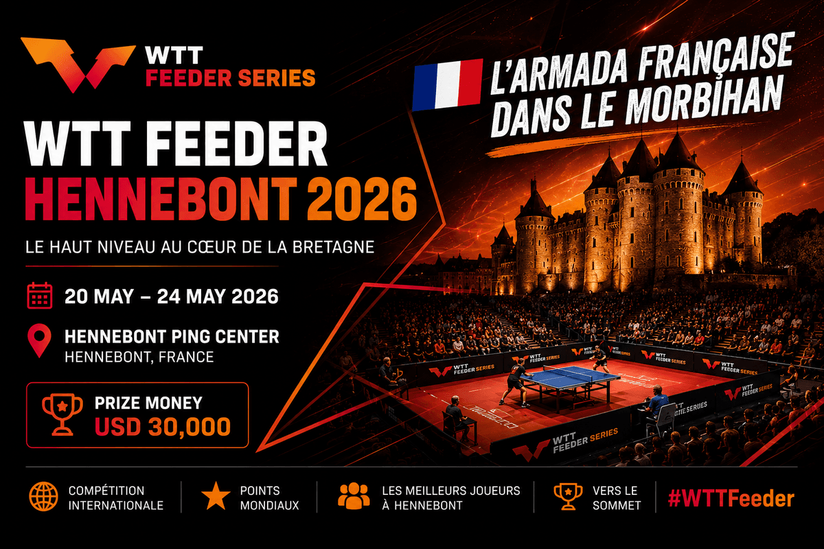 Hennebont 2026 : l'armada française à l'assaut du WTT Feeder